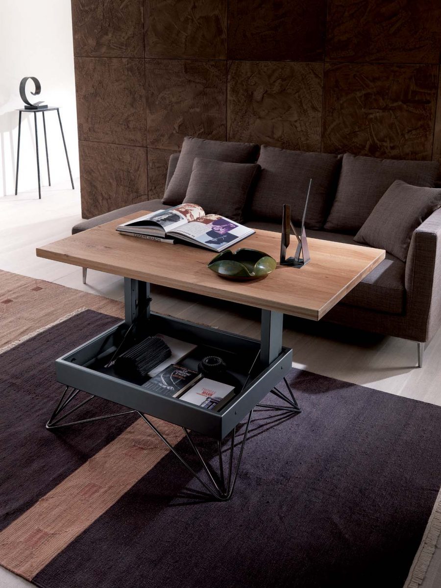 Table basse relevable Radius - Ozzio