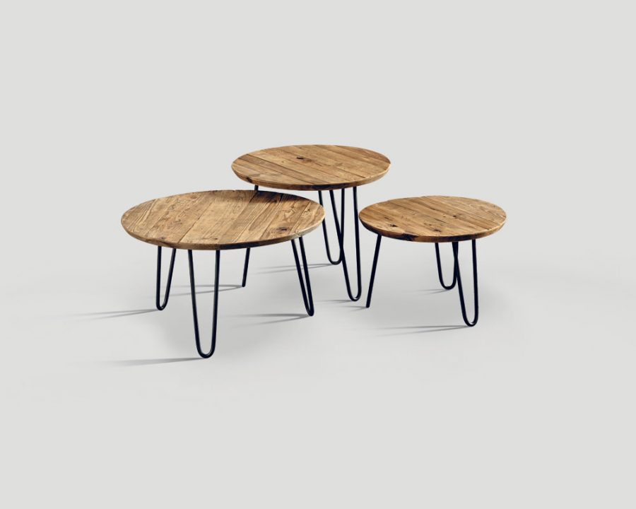 Tables basses rondes - Dialma Brown